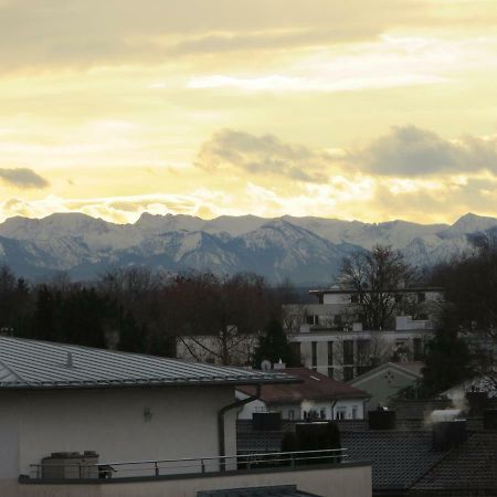 Pension Bergblick Unterhaching Dış mekan fotoğraf